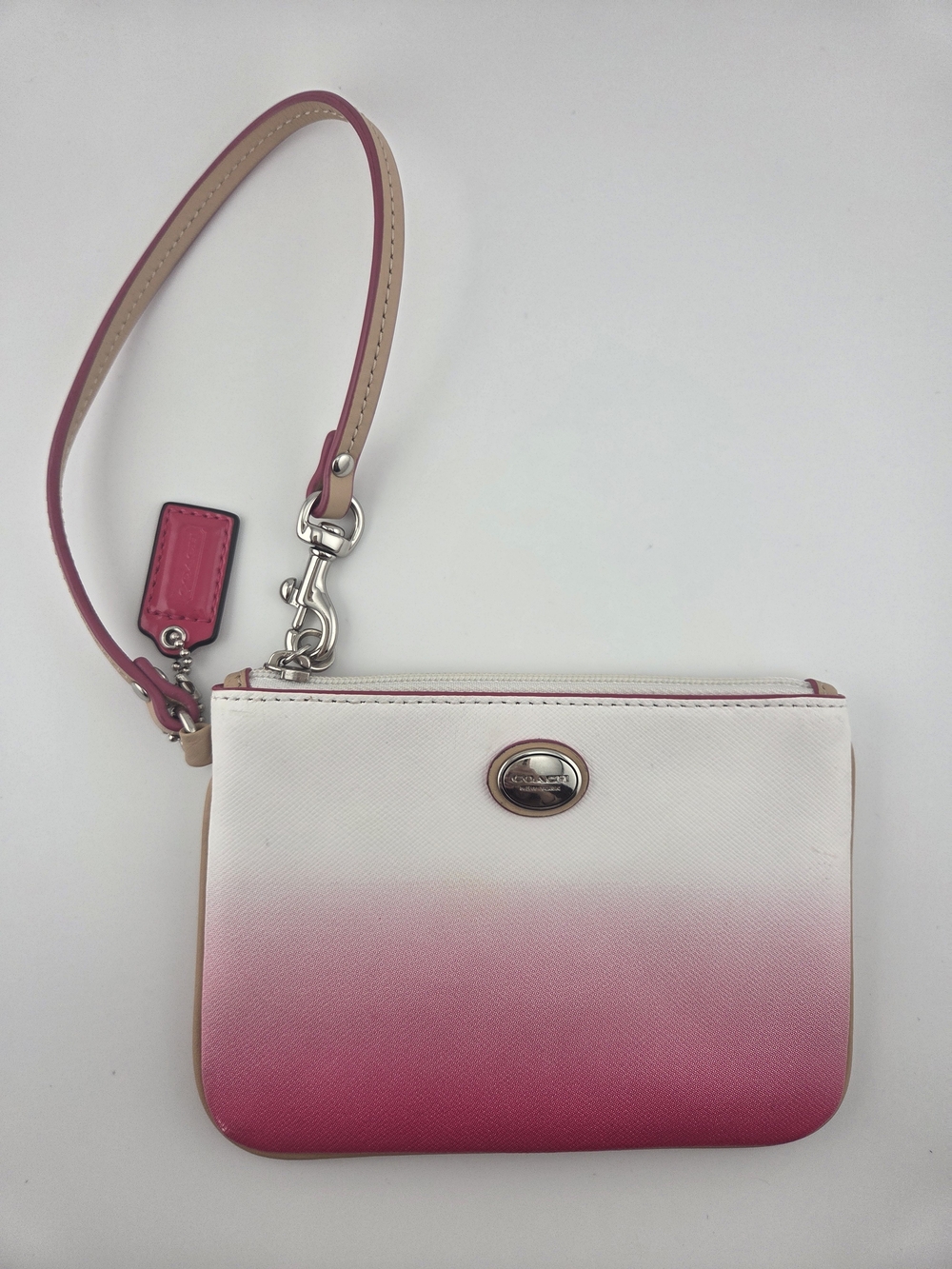 Coach Pink Ombre Wristlet